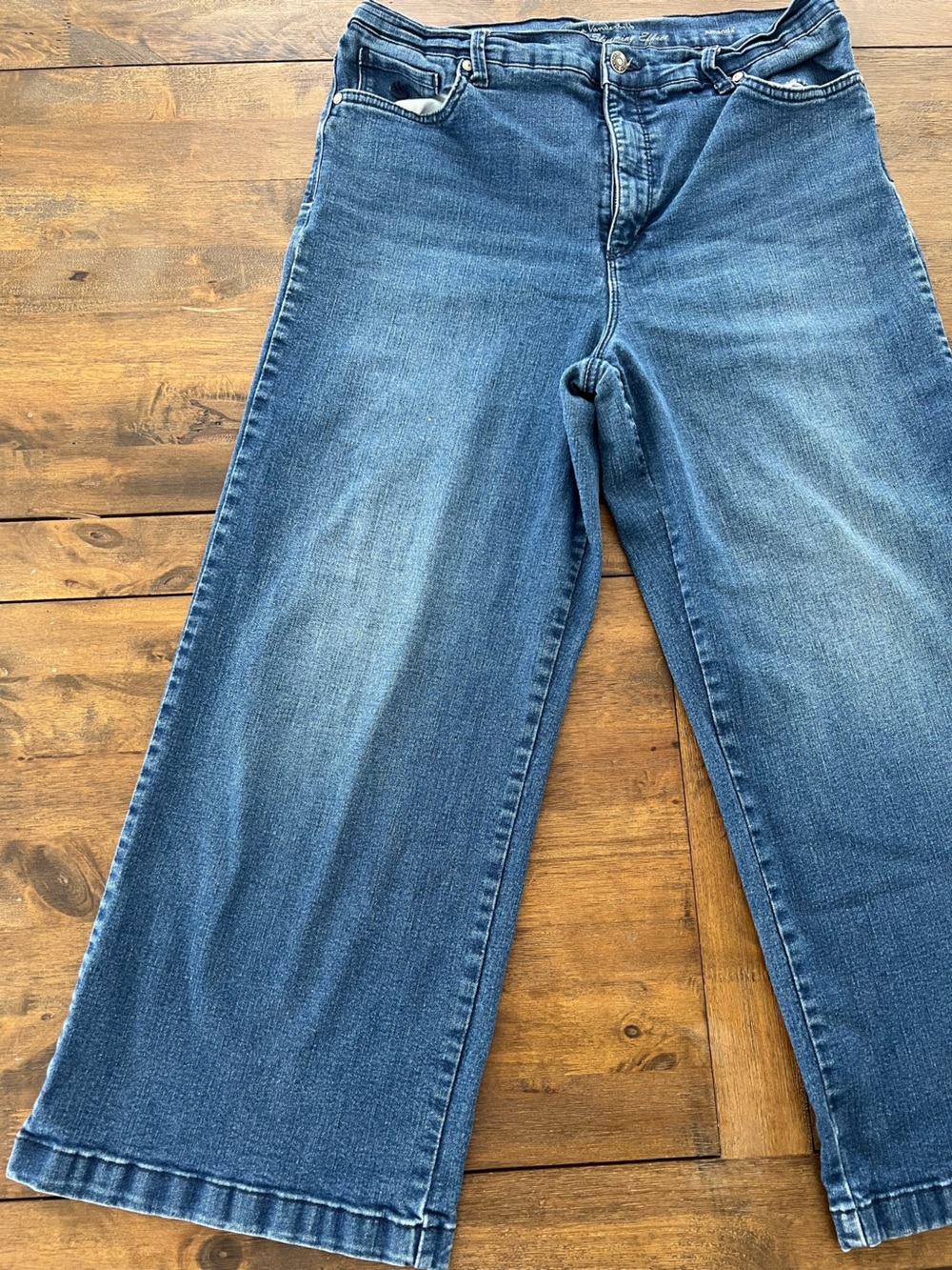 Gloria Vanderbilt Men's Medium Blue Straight Jeans